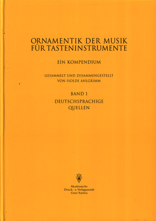 Die Ornamentik der Musik für Tasteninstrumente 1