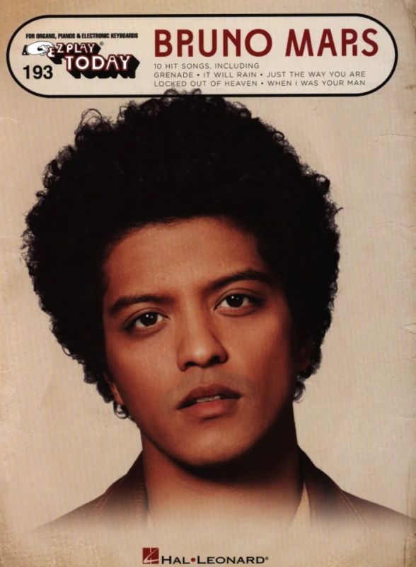 Bruno Mars - E-Z Play Today 193: Bruno Mars