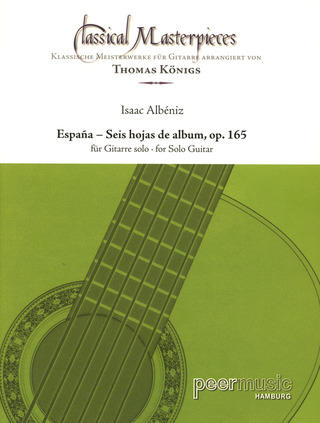 Isaac Albéniz - Espana - Seis hojas de album op. 165