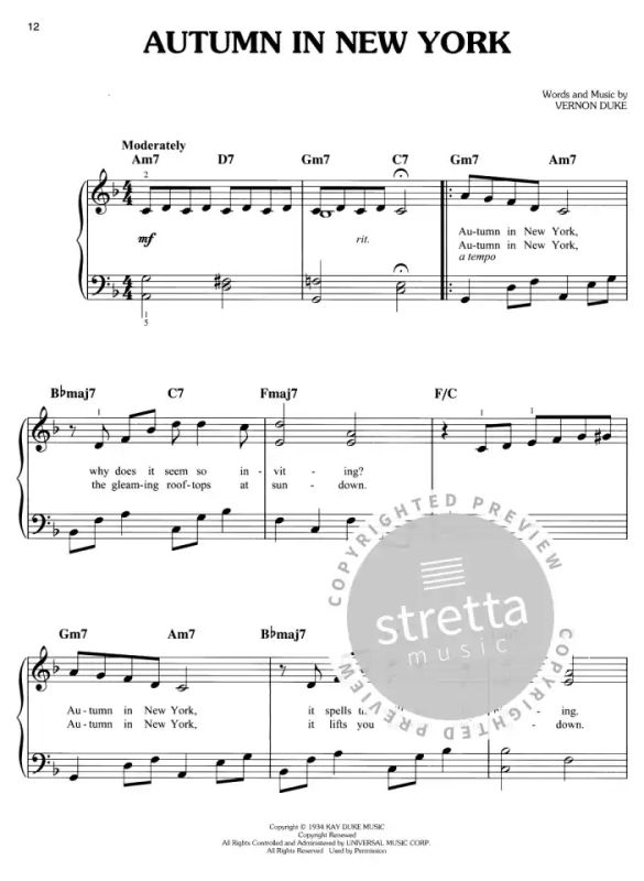 Jazz Standards Piano Playbook Sheet Music Book 