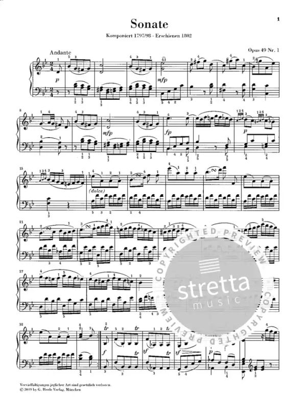 Ludwig van Beethoven: Two Easy Piano Sonatas (1)