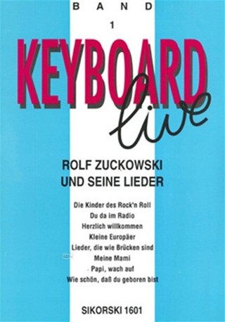 Rolf Zuckowski - Keyboard live