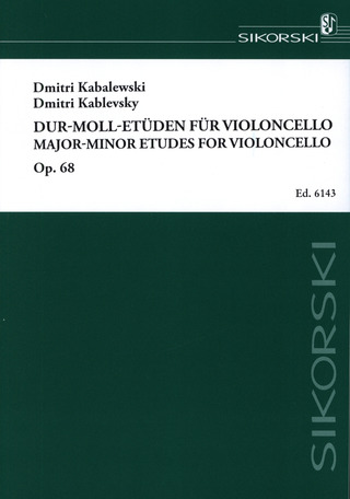 Dmitri Kabalewski - Dur-Moll-Etüden für Violoncello op. 68