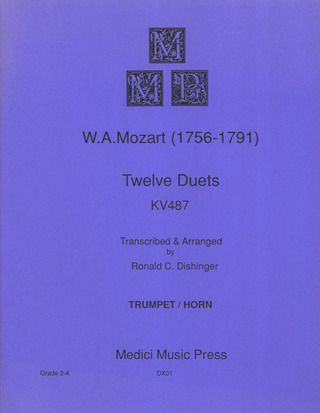 Wolfgang Amadeus Mozart: 12 Duette KV 487