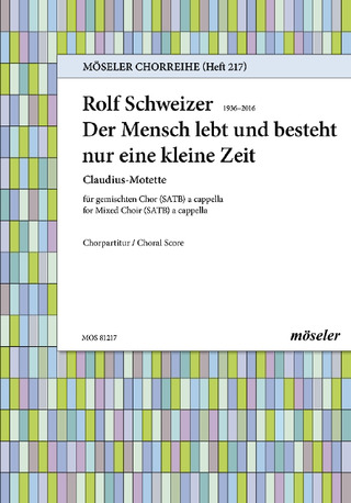 Rolf Schweizer - Claudius motets