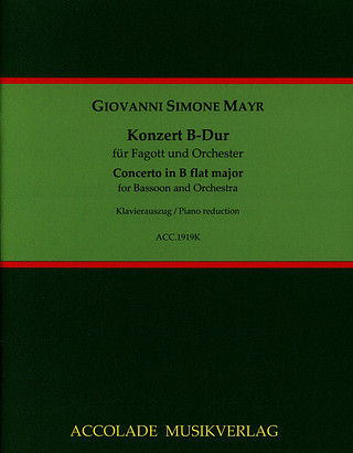 Johann Simon Mayr - Konzert für Fagott und Orchester B-Dur