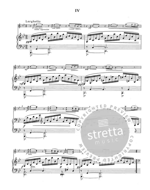 Antonín Dvořák - Romantische Stücke für Violine und Klavier op. 75 (3)