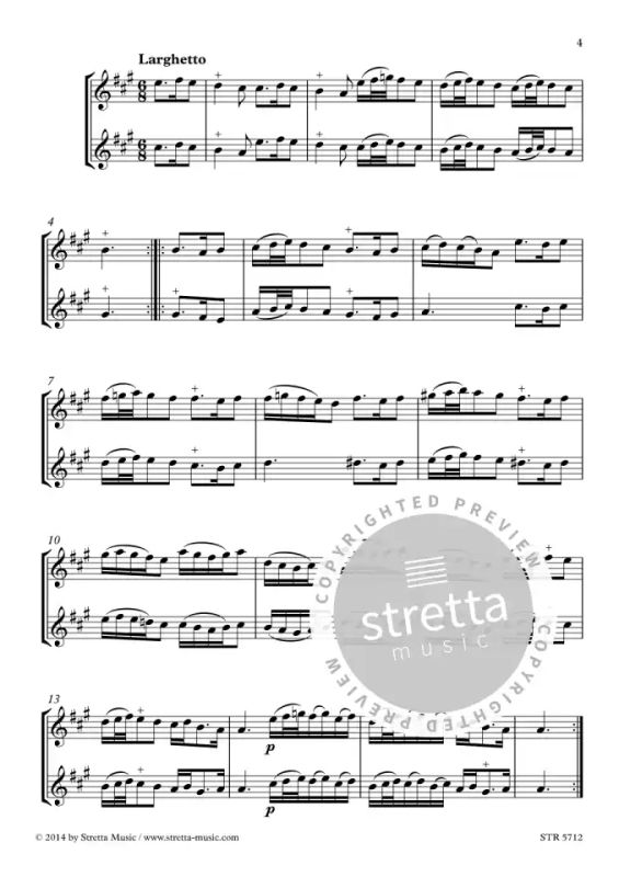 Michel Blavet: Sonata VI (1)