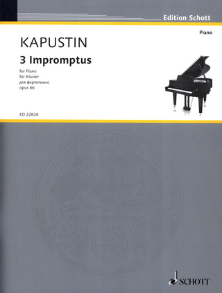 Nikolai Kapustin: 3 Impromptus op. 66