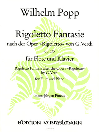 Wilhelm Popp - Rigoletto-Fantasie op. 335