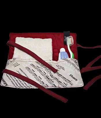 Toothpaste Travel Bag (with Towel)