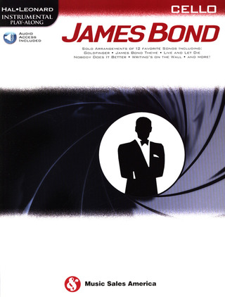 Hal Leonard Instrumental Play-Along: James Bond - Cello (Book/Online Audio)