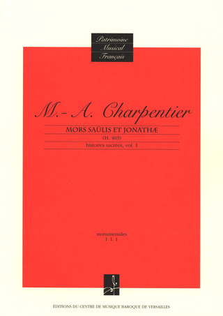 Marc-Antoine Charpentier - Mors Saülis, H. 403