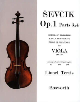 Otakar Ševčík - School of Technique 3 op. 1/3, 1/4