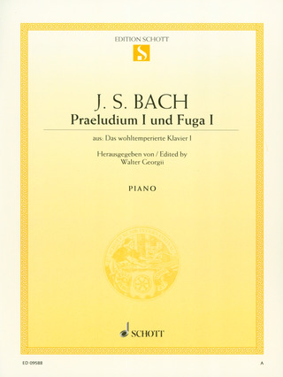 Johann Sebastian Bach: Das wohltemperierte Klavier I C-Dur BWV 846