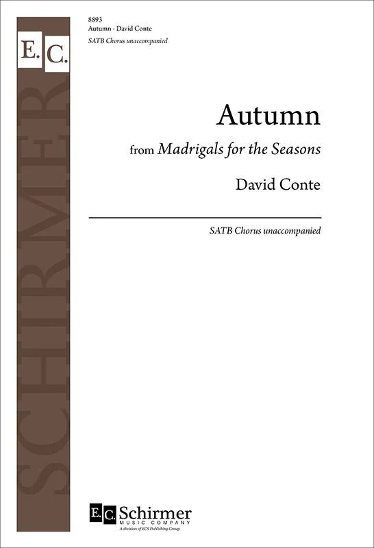 Autumn from Madrigals for the Seasons