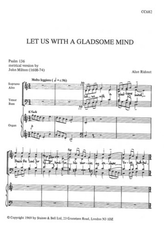 Alan Ridout - Let us with a gladsome mind