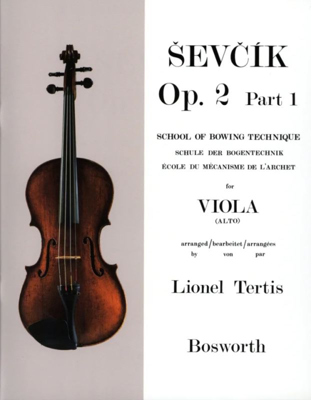 Otakar Ševčík - School of Bowing Technique  op. 2/1