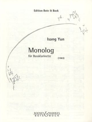 Isang Yun - Monolog (1983)