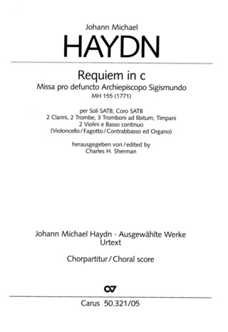 Michael Haydn - Requiem en ut mineur