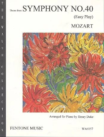 Wolfgang Amadeus Mozart - Theme from Symphony No. 40 (Easy Play)