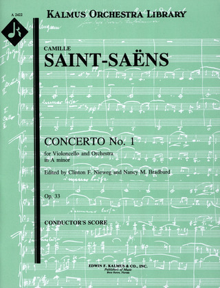 Camille Saint-Saëns - Konzert 1 A-Moll Op 33