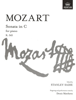 Wolfgang Amadeus Mozartm fl. - Sonata C K.545 Piano