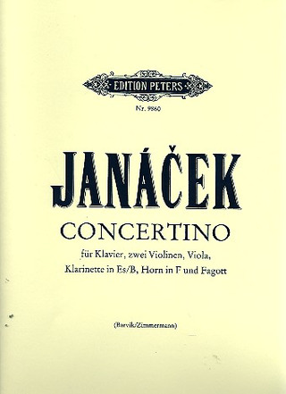 Leoš Janáček - Concertino für Klavier, 2 Violinen, Viola, Klarinette, Horn und Fagott (1926)