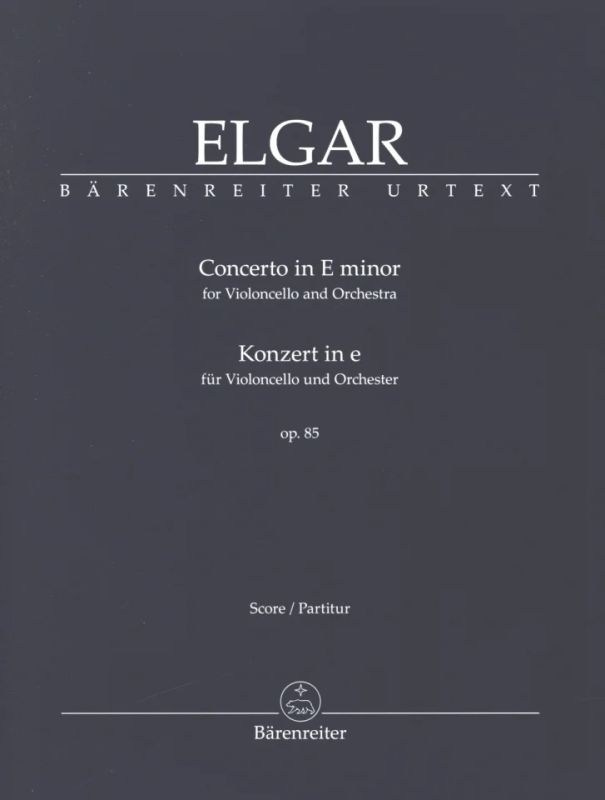 Edward Elgar - Concerto in E minor op. 85