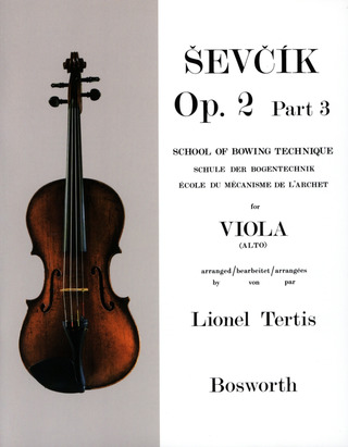 Otakar Ševčík: School of Bowing Technique op. 2/3