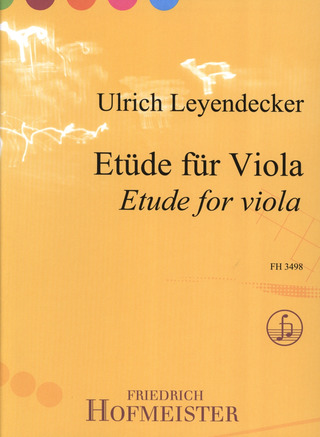 Ulrich Leyendecker - Etüde für Viola