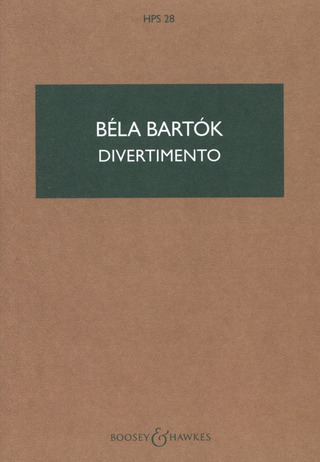 Béla Bartók - Divertimento For String Orchestra