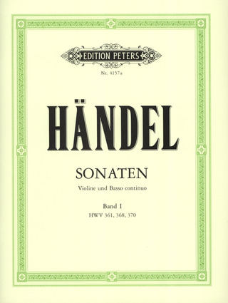 George Frideric Handel - Sonatas 1