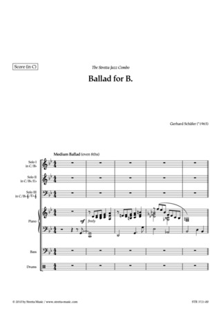 Gerhard Schäfer: Ballad for B.