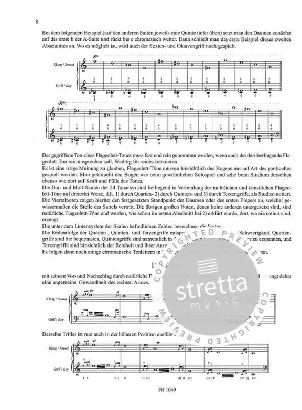 Friedrich Dotzauer: Violoncell-Flageolett-Schule op. 147 (3)