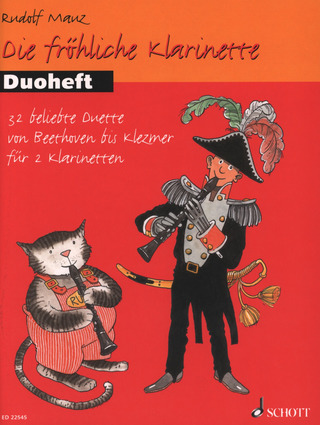 Rudolf Mauz - Die fröhliche Klarinette –  Duoheft