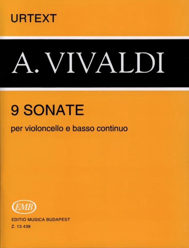 Antonio Vivaldi - 9 Sonaten RV 39-47