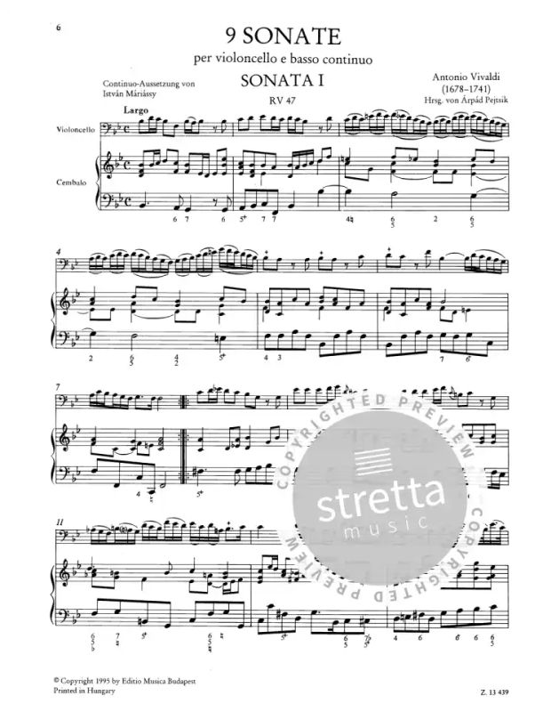 Antonio Vivaldi - 9 Sonatas RV 39-47 (1)