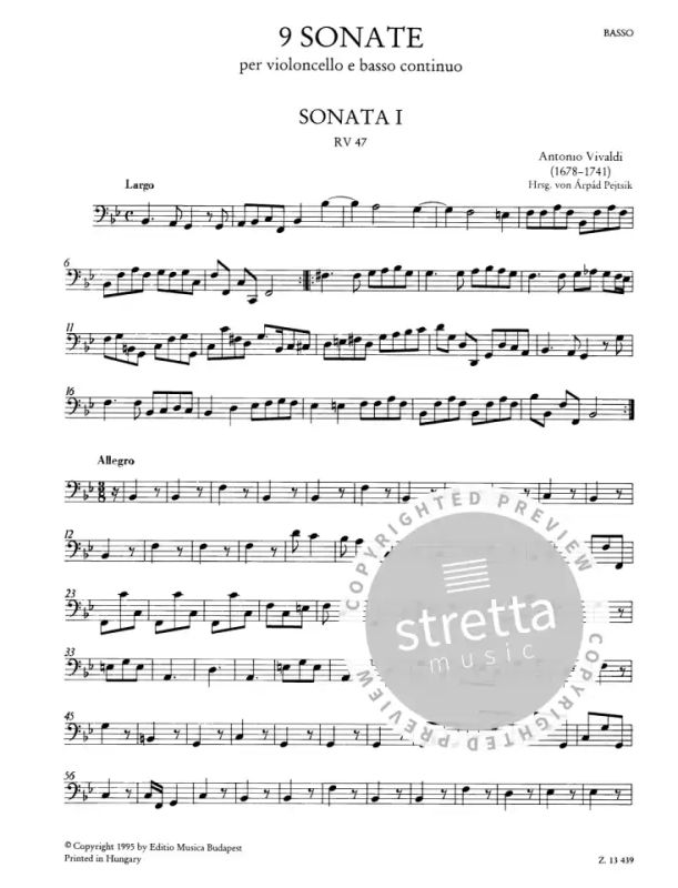 Antonio Vivaldi - 9 Sonatas RV 39-47 (7)