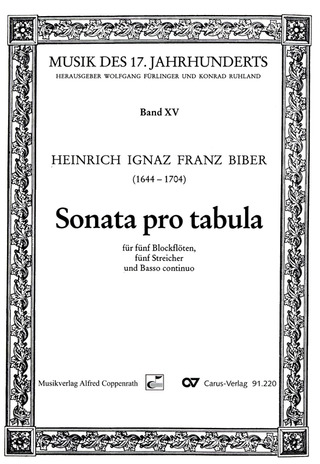Heinrich Ignaz Franz Biber - Sonata pro tabula
