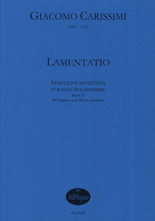 Giacomo Carissimi - Lamentatio