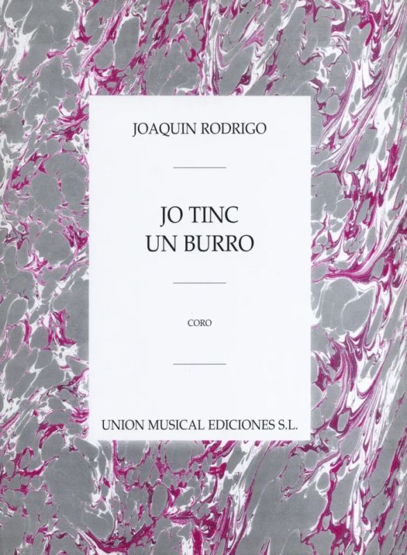 Joaquín Rodrigo - Yo Tinc Un Burro Para Coro