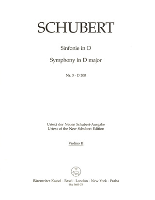 Franz Schubert: Symphony No. 3 in D major D 200