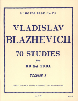 Vladislav Blazhevich - 70 Studies for Bb Flat Tuba BC Vol. 1