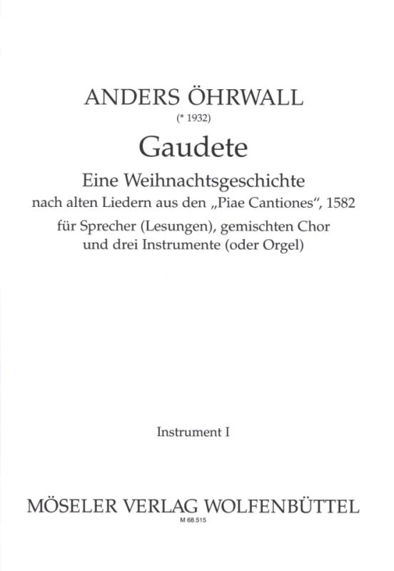 Anders Öhrwall - Gaudete