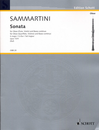 Giovanni Battista Sammartini - Sonata  G-Dur op. 13/4