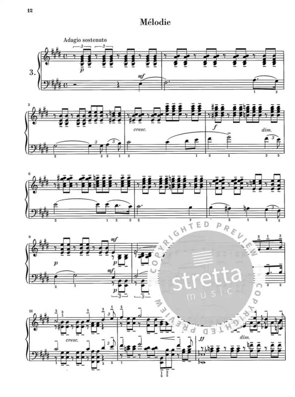 Sergei Rachmaninow - Morceaux de fantaisie op. 3