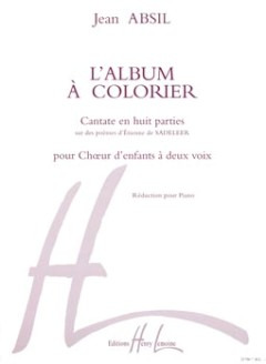 Jean Absil - Album à colorier Op.68
