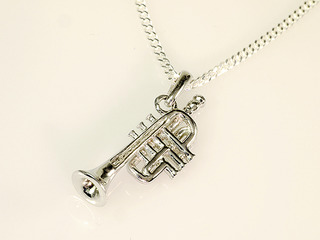 Necklace with Trumpet Pendant