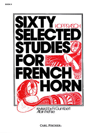 Georg Kopprasch - Sixty Selected Studies for French Horn - Book II